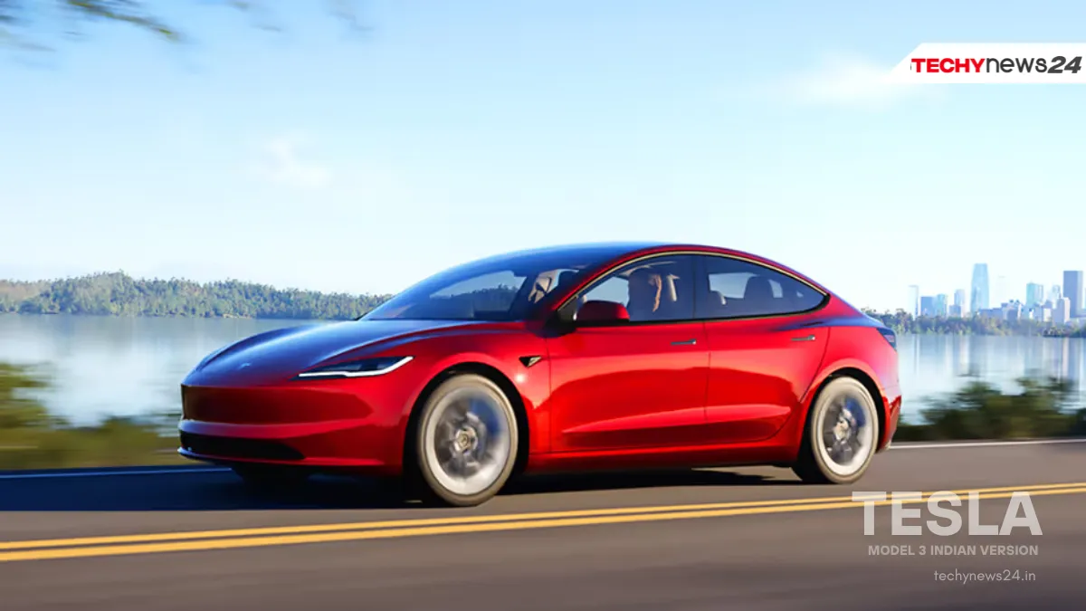 Tesla Model 3 indian version launch,Tesla Model 3 ha images,Tesla model 3 indian version launched